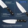 TRAMONTINA Century Stainless Steel Chef Knife/ 6" | Kitchen Knife | Chef's Knife | 25 Year Warranty* | NSF Certified