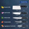 TRAMONTINA Century Stainless Steel Chef Knife/ 6" | Kitchen Knife | Chef's Knife | 25 Year Warranty* | NSF Certified
