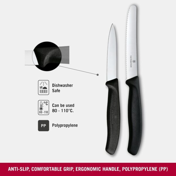 1778504327_Victorinox-Swiss-Made-Stainless-Steel-Swiss-Classic-Paring-Knife-Kitchen-Knife-Set-2-Pcs-Straight-Edge-8-cm-and-Wavy-Edge-11cm-Knives-Black-6.7113.2.jpg Victorinox Swiss Made Stainless Steel Swiss Classic Paring Knife Kitchen Knife Set (2 Pcs) Straight Edge 8 cm and Wavy Edge 11cm Knives Black | 6.7113.2