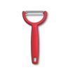 Victorinox Swiss Made Stainless Steel Swiss Classic Paring Knife Kitchen Knife 8 cm Straight Edge with Y-Peeler Set (2 Pcs) Red | 6.7111.22C1