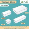 1778579667_JD-FRESH-Polypropylene-Set-of-20-Drawer-OrganiserUnbreakable-Drawer-OrganizersDressing-Table-OrganizerMulti-Purpose-Storage-BoxesDrawer-Divider-Tray-for-KitchenBedroomOffice-Transparent.jpg JD FRESH Polypropylene Set of 20 Drawer Organiser/Unbreakable Drawer Organizers/Dressing Table Organizer/Multi-Purpose Storage Boxes/Drawer Divider Tray for Kitchen/Bedroom/Office - (Transparent)