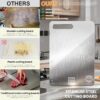 1778602163_Porslin-by-Philips-Stainless-Steel-Chopping-Board-Large-Chopping-Board-Steel-Vegetable-Cutting-Board-Steel-for-Kitchen-Use-SS-Chopper-Board-Metal-Cutter-Board-Large-36X31cm-Premium-Heavy-Duty.jpg Porslin by Philips Stainless Steel Chopping Board Large, Chopping Board Steel Vegetable Cutting Board Steel for Kitchen Use SS Chopper Board, Metal Cutter Board Large 36X31cm Premium Heavy Duty