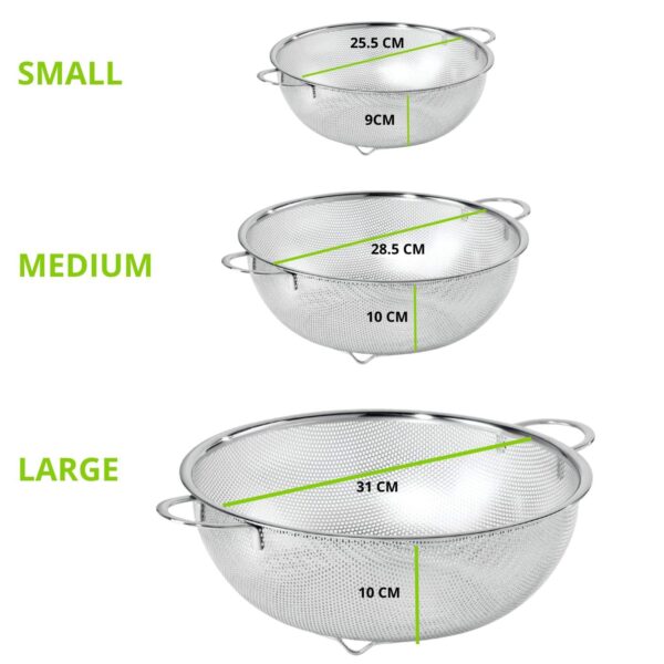 1778606156_FRESHOME-Multipurpose-Stainless-Steel-Collander-for-Washing-RiceFruitsVegetables-and-Grains-to-Filter-Easily-in-The-Kitchen-Bowl-Large-31L-x-31W-x-9H-cm.jpg FRESHOME Multipurpose Stainless Steel Collander for Washing Rice,Fruits,Vegetables and Grains to Filter Easily in The Kitchen Bowl (Large) 31L x 31W x 9H cm