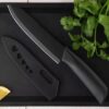 SKYTONE Knife Set of 3 with Cover, Stainless Steel Knives for Kitchen| Sharp Edge Cutting Chef Knifes for Chopping Vegetables, Fruits, Multipurpose Knife, Kitchen Tools
