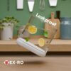 TEX-RO Pop - Up Air Tight Containers For Kitchen Storage Box/BPA Free Storage Containers For Kitchen Set/Kitchen Accessories Items For Home (White, 1500 Ml Set Of 4)