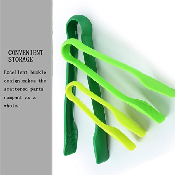 1779031952_3-Piece-Multifunctional-Plastic-Food-Tongs-Kitchen-Bread-Non-Slip-Cooking-Clip-Clamp-BBQ-Salad-Tools-Grill-Utensils-6810-Inch-Green.jpg 3 Piece Multifunctional Plastic Food Tongs Kitchen Bread Non-Slip Cooking Clip Clamp BBQ Salad Tools Grill Utensils - 6/8/10 Inch (Green)