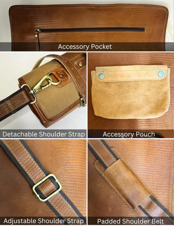 1779208690_RUSTIC-TOWN-Leather-Canvas-Chefs-Knife-Roll-Bag-11-Pockets-for-Knives-Kitchen-Utensils-Professional-Pocket-Material-Great-Gift-for-Executive-Chefs-Culinary-Olive-Brown.jpg RUSTIC TOWN Leather Canvas Chefs Knife Roll Bag, 11-Pockets for Knives & Kitchen Utensils | Professional Pocket Material | Great Gift for Executive Chef's & Culinary (Olive Brown)