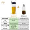 1779611597_Frenchware-Oil-Dispenser-Pack-of-2-1-Litre-Each-100-Food-Grade-BPA-Free-Plastic-Ideal-for-Storing-Pouring-Liquids-Cooking-Oils-Refined-Oils-Olive-Oil-Vinegar-Soy-Sauce-Blue.jpg Frenchware Oil Dispenser (Pack of 2, 1 Litre Each) 100% Food-Grade, BPA-Free Plastic, Ideal for Storing & Pouring Liquids, Cooking Oils, Refined Oils, Olive Oil, Vinegar, Soy Sauce (Blue)