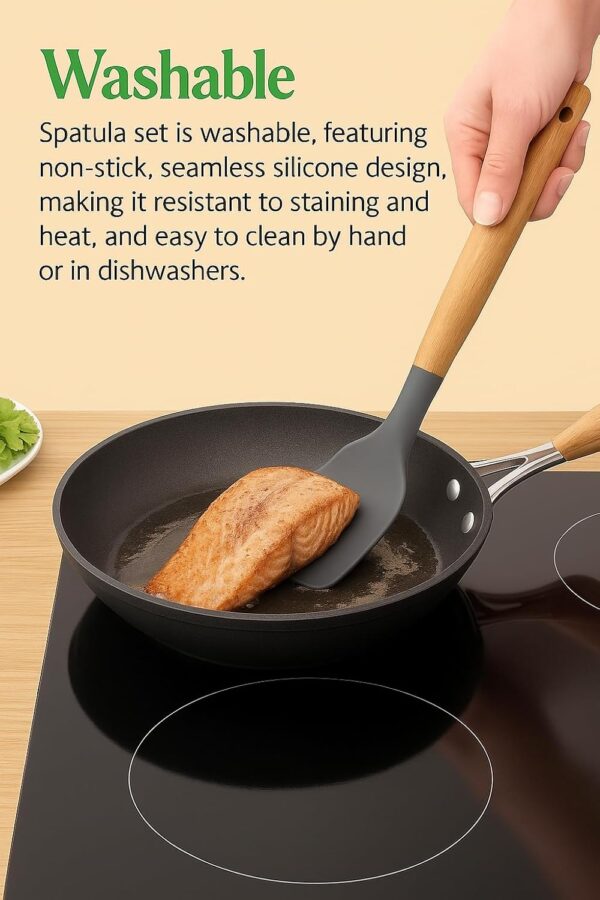 1779902443_Sakoraware-Silicone-Spatula-Set-with-Wooden-Handle-Kitchen-Tools-Mixing-Serving-Cooking-Spoon-Turner-Soup-Ladle-Non-Stick-BPA-Free-Kitchen-Tools-Set-of-3-Black.jpg Sakoraware Silicone Spatula Set with Wooden Handle Kitchen Tools Mixing | Serving Cooking Spoon | Turner | Soup Ladle | Non-Stick | BPA Free Kitchen Tools Set of 3 (Black)