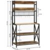 1779909845_TEKAVO-Lita-5-Tier-Kitchen-Organizer-RackMultipurpose-Microwave-Stand-for-Kitchen-Platform-OTG-OvenSteel-Utensils-Storage-Shelf-with-Hooks-60x40x170-cm-Rustic-Brown.jpg TEKAVO Lita 5-Tier Kitchen Organizer Rack|Multipurpose Microwave Stand for Kitchen Platform & OTG Oven|Steel Utensils Storage Shelf with Hooks| (60x40x170 cm) (Rustic Brown)