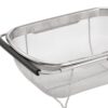 1780199871_FRESHOME-Stainless-Steel-Multipurpose-Expandable-Square-Colander-Strainer-Or-Washer-Bowl-Rice-Fruits-Vegetables-And-Grains-To-Filter-Easily-In-Kitchen-Bowl-35L-x-24W-x-11.8H-cm-Silver.jpg FRESHOME Stainless Steel Multipurpose Expandable Square Colander Strainer Or Washer Bowl, Rice, Fruits, Vegetables And Grains To Filter Easily In Kitchen Bowl, 35L x 24W x 11.8H cm, Silver
