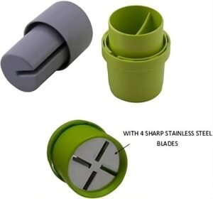 DUKAAN Dry Fruit and Nut Cutter Slicer, fine Cup Slicer Kitchen Gadget for Dry Fruit Chopper, Badam kaaju Walnut Pista Cutter Chopper Machine Hand Nuts Chopper for Kitchen Items for Gift Home Gadgets