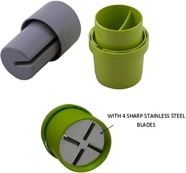 DUKAAN Dry Fruit and Nut Cutter Slicer, fine Cup Slicer Kitchen Gadget for Dry Fruit Chopper, Badam kaaju Walnut Pista Cutter Chopper Machine Hand Nuts Chopper for Kitchen Items for Gift Home Gadgets