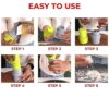 DUKAAN Dry Fruit and Nut Cutter Slicer, fine Cup Slicer Kitchen Gadget for Dry Fruit Chopper, Badam kaaju Walnut Pista Cutter Chopper Machine Hand Nuts Chopper for Kitchen Items for Gift Home Gadgets