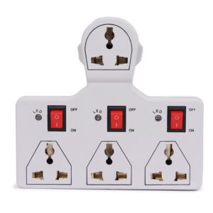 Digiway 4 Universal Socket 3 Switch Multi Plug Extension Board/Multiplug Digiway 4 Universal Socket 3 Switch Multi Plug Extension Board/Multiplug