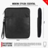 FATMUG Unisex Adult 11.5" Tablet Sleeve- All Brand Compatibility Tablet Pouch- Lightweight Premium Build - Black