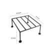 Flower-Pot-Stand-Outdoor-Indoor-Garden-Iron-Flower-PotPlant-Stand-Potted-Plant-Pot-Holder-–-Balcony-Display-Planter-Shelf-Rack-–-9-inches-Pack-of-1-–-Black.jpg Flower Pot Stand - Outdoor Indoor Garden Iron Flower Pot/Plant Stand Potted Plant Pot Holder – Balcony Display Planter Shelf Rack – 9 inches Pack of 1 – Black