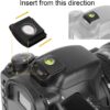 Gadget Hero's Single Axis Bubble Level Gradienter for Canon Nikon & Other Standard Hotshoe Camera