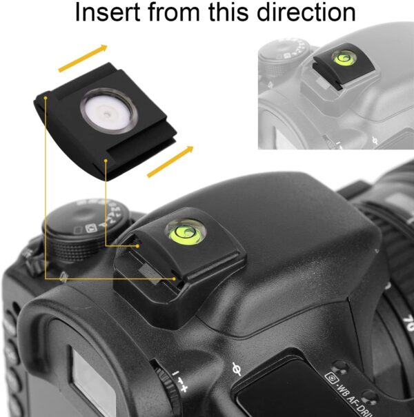 Gadget Hero's Single Axis Bubble Level Gradienter for Canon Nikon & Other Standard Hotshoe Camera