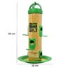 Hanging-Bird-Feeder-for-Balcony-I-Outdoor-Bird-Food-Feeder-I-6-Feed-Nozzles-900gram-Bird-Food-Capacity-Green-Pack-of-2-Pcs.jpg Hanging Bird Feeder for Balcony I Outdoor Bird Food Feeder I 6 Feed Nozzles | 900gram Bird Food Capacity (Green, Pack of 2 Pcs)