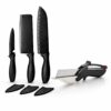 High Carbon Stainless Steel Knife Set Multipurpose | Best Kitchen High Carbon Stainless Steel Knife Set Multipurpose | Best Kitchen Knife Tool Cooking Kitchen Knives (Heavy 3 Knife & Clever Cutter)