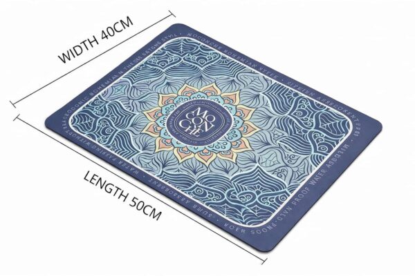 HomeCloud-Dish-Drying-Mat-for-Kitchen-Counter-–-Super-Absorbent-Non-Slip-Heat-Resistant-–-Quick-Dry-Rack-Pad-for-Dishes-Utensils-Coffee-Maker-–-Stain-Hiding-Design-Blue.jpg HomeCloud Dish Drying Mat for Kitchen Counter – Super Absorbent, Non-Slip & Heat-Resistant – Quick Dry Rack Pad for Dishes, Utensils, Coffee Maker – Stain-Hiding Design (Blue)