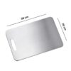 KMW-Premium-Stainless-Steel-Cutting-Board-with-Knife-Silver-Professional-Kitchen-Chopping-Board-Dishwasher-Safe-Size-36-CM-x-25-CM-Thickness-1.5mm-Large.jpg KMW Premium Stainless Steel Cutting Board with Knife, Silver, Professional Kitchen Chopping Board, Dishwasher Safe | Size: 36 CM x 25 CM, Thickness: 1.5mm (Large)