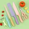 Kitchen Knife Set 6-Piece | Stainless Steel Professional Chef Knives | Strong, Durable & Ergonomic Grip for Safe Cooking
