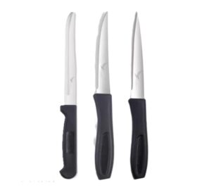 Kitchen Knife and Peelers(AB,3 pc Knives)