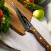 Korean Style Sharp Edge Knife Specially for Kitchen Knife Vegetable Cutting and Chopping Knife/Chaku with Wooden Handle