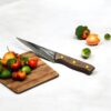 Korean Style Sharp Edge Knife Specially for Kitchen Knife Vegetable Cutting and Chopping Knife/Chaku with Wooden Handle