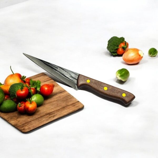 Korean Style Sharp Edge Knife Specially for Kitchen Knife Vegetable Cutting and Chopping Knife/Chaku with Wooden Handle