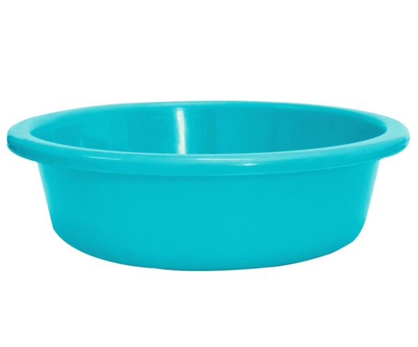 Kuber Industries Multiuses Unbreakable Plastic Knead Dough Basket/Basin Bowl For Home & Kitchen 6 Ltr- Pack of 2 (Sky Blue & Light Pink)