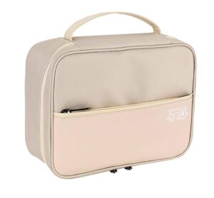 LIGHTNIING HAMMERZ Electronics Accessories Organizer Bag, Universal Travel Gadget Wires Organizer Bag for Cables, Plug and More, Fits for Pad Phone Charger Hard Disk (Beige)