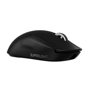 Logitech G PRO X Superlight 2 Lightspeed Wireless Gaming Mouse, Logitech G PRO X Superlight 2 Lightspeed Wireless Gaming Mouse, Lightweight, LIGHTFORCE Hybrid Switches, Hero 2 Sensor, 32,000 DPI, 5 Programmable Buttons, USB-C Charging, PC & Mac - Black