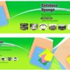 MAVRIX Pack of 5 Multi Colour Cellulose Sponge Wipes for Kitchen Cleaning, use for Office,car and Multipurpose,Kitchen Cleaning Cloth for Smooth Cleaning.