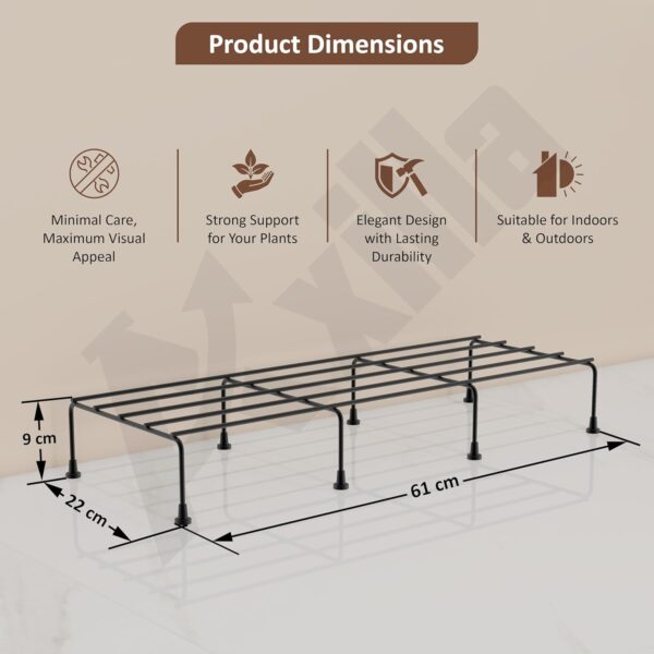 Metal-Plant-Stand-for-Outdoor-Balcony-Flower-Pot-Stand-for-Balcony-Gamla-Stand-for-Plants-Pot-Stand-for-Plants-Balcony-Garden-Set-of-4.jpg Metal Plant Stand for Outdoor Balcony | Flower Pot Stand for Balcony | Gamla Stand for Plants | Pot Stand for Plants Balcony Garden (Set of 4)