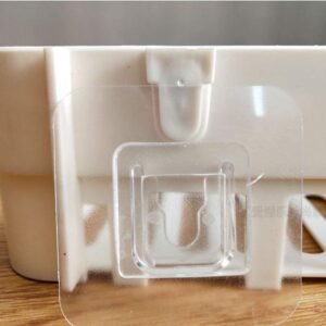 MorivaHomes Multipurpose Wall Mount Bathroom Shelf and Rack for Home MorivaHomes Multipurpose Wall Mount Bathroom Shelf and Rack for Home and Kitchen. Adhesive Sticker Support Without Drilling (6 Adhesive Magic Sticker)