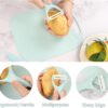Multi-Purpose Kitchen Knife & Peeler Set with Cutting Board Including Chef Knife, Vegetable Peeler, Kitchen Scissors & Chopping Board,Set for Home & Travel Kitchens