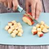 Multi-Purpose Kitchen Knife & Peeler Set with Cutting Board Including Chef Knife, Vegetable Peeler, Kitchen Scissors & Chopping Board,Set for Home & Travel Kitchens