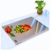 OrganizeMee Premium (35x30cm) Stainless Steel Chopping Board | Steel Kitchen Counter top for Cutting, Vegetable Chopper, for Meat & Veggies Items, Chopping Board Steel pad (Medium Platform)