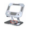Premium 360° Rotating Metal Tablet Stand – Height Adjustable & Fully Foldable iPad Holder for Desk, Portable Sturdy Dock for Online Classes, Video Calls & Drawing – Fits All 4.7-13” Devices