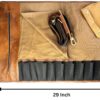 RUSTIC-TOWN-Leather-Canvas-Chefs-Knife-Roll-Bag-11-Pockets-for-Knives-Kitchen-Utensils-Professional-Pocket-Material-Great-Gift-for-Executive-Chefs-Culinary-Olive-Brown.jpg RUSTIC TOWN Leather Canvas Chefs Knife Roll Bag, 11-Pockets for Knives & Kitchen Utensils | Professional Pocket Material | Great Gift for Executive Chef's & Culinary (Olive Brown)