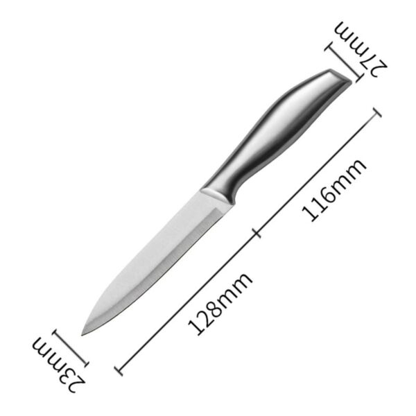 Stainless-Steel-Utility-Knife-–-Sharp-Precision-Blade-with-Comfortable-Metal-Handle-Small-Kitchen-Knife-for-Peeling-Trimming-Fruit-Meat-Vegetable-CuttingPack-of-1.jpg Stainless Steel Utility Knife – Sharp Precision Blade with Comfortable Metal Handle, Small Kitchen Knife for Peeling, Trimming, Fruit, Meat & Vegetable Cutting(Pack of 1)