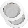 Stanley® Stainless Steel Kitchen Sink Strainer Plug, Filter Stopper Mesh Long Hair Food Blockages Cleaning Tool for Bathroom Kitchen Sink, 11.5 cm (1 Pack)