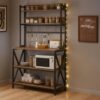 TEKAVO-Lita-5-Tier-Kitchen-Organizer-RackMultipurpose-Microwave-Stand-for-Kitchen-Platform-OTG-OvenSteel-Utensils-Storage-Shelf-with-Hooks-60x40x170-cm-Rustic-Brown.jpg TEKAVO Lita 5-Tier Kitchen Organizer Rack|Multipurpose Microwave Stand for Kitchen Platform & OTG Oven|Steel Utensils Storage Shelf with Hooks| (60x40x170 cm) (Rustic Brown)