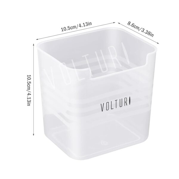 VOLTURI-Fridge-Organiser-Storage-Boxes-Pack-of-6-Fridge-Organizer-Fridge-Storage-Containers-Kitchen-Storage-Box-Containers-for-Kitchen-Storage-Fruits-Vegetables-Pulses-Cereals-Grains-950-ML.jpg VOLTURI Fridge Organiser Storage Boxes (Pack of 6), Fridge Organizer, Fridge Storage Containers, Kitchen Storage Box, Containers for Kitchen Storage, Fruits, Vegetables, Pulses, Cereals, Grains 950 ML