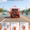 WOLFBOX G850 PRO 4K Rear View Mirror Dash Cam for Car Front and Rear with GPS, ADAS, BSD, 12" Touchscreen, 5.8GHz WiFi, Voice Control, G-Sensor, Loop Recording, 64GB Card Included