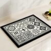 Yagzon Dish Drying Mat for Kitchen Wet Utensils (58CM*38CM)/Kitchen Sink Mat/Counter Top/Water Adsorbent/Quick Dry/Waterproof Anti-Slip mat